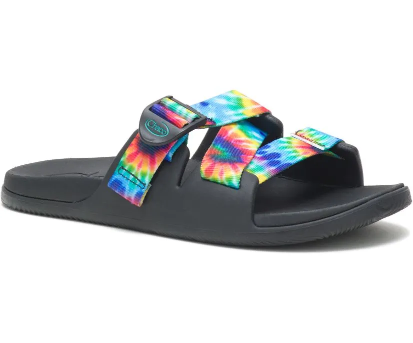 Chaco Womens Chillos Slide Sandal (JCH108782)- Dark Tie Dye