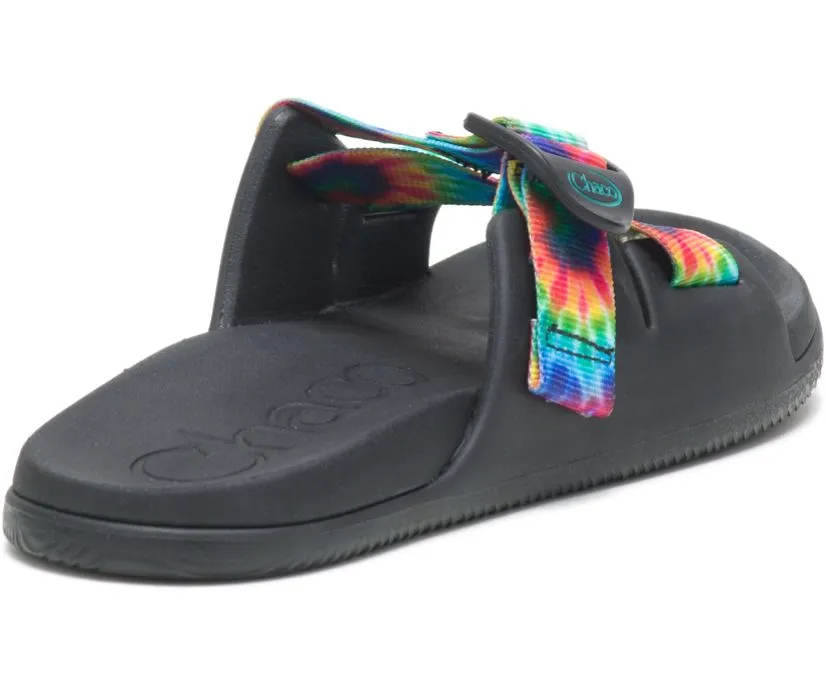 Chaco Womens Chillos Slide Sandal (JCH108782)- Dark Tie Dye