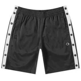 Champion Reverse Weave Popper ShortBlack