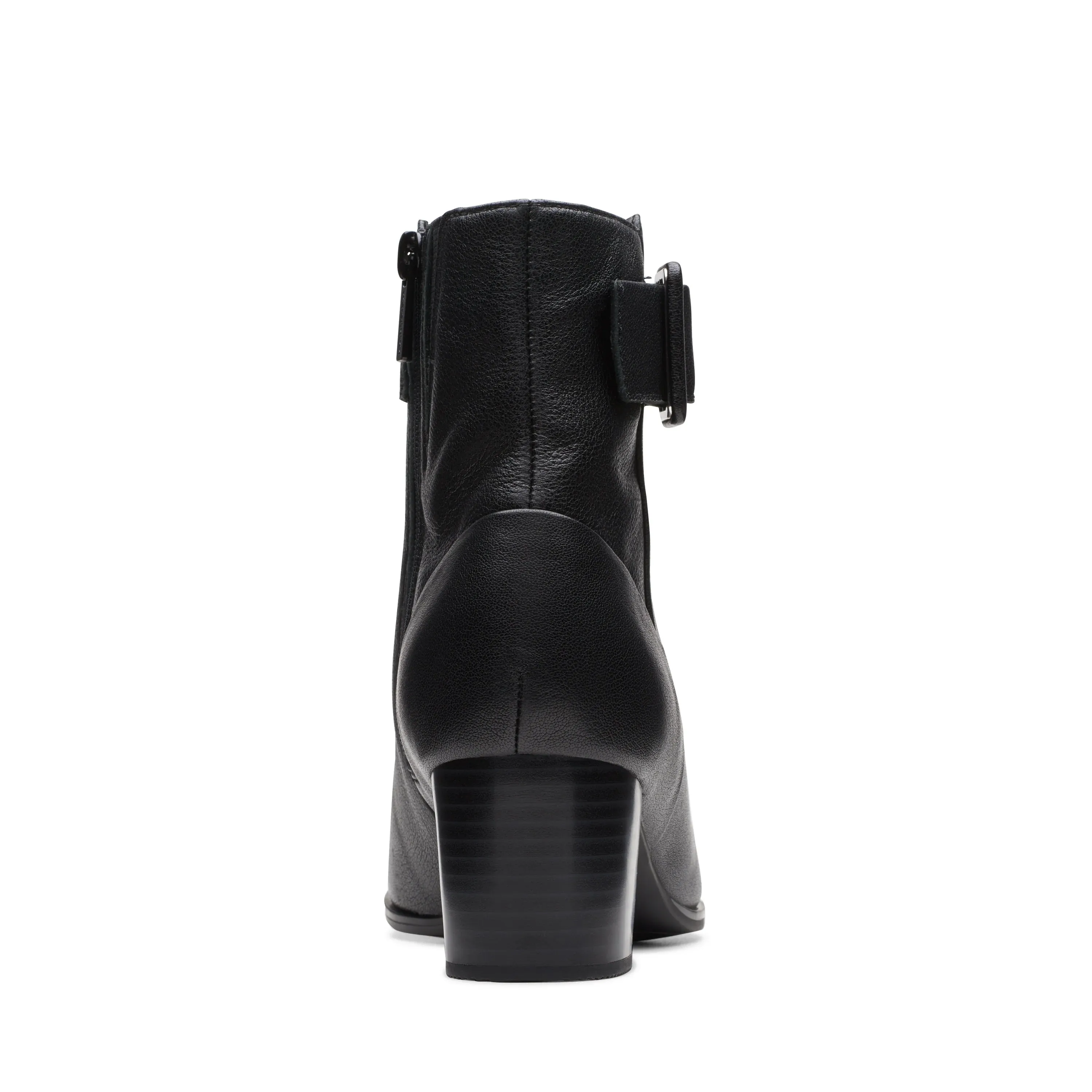 CLARKS | BOTINES MUJER | LOKEN ZIP WP BLACK LEATHER | NEGRO