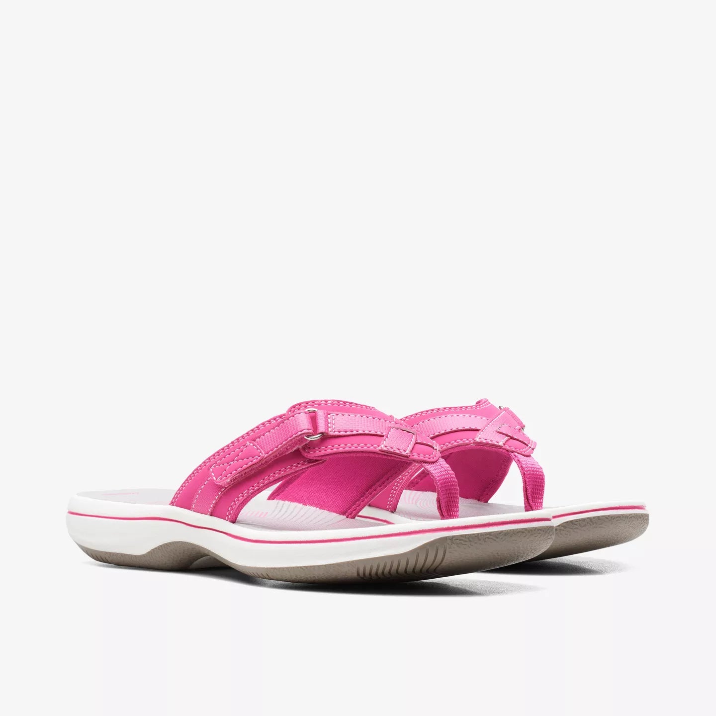 Clarks Brinkley Sea Fuchsia Sandals