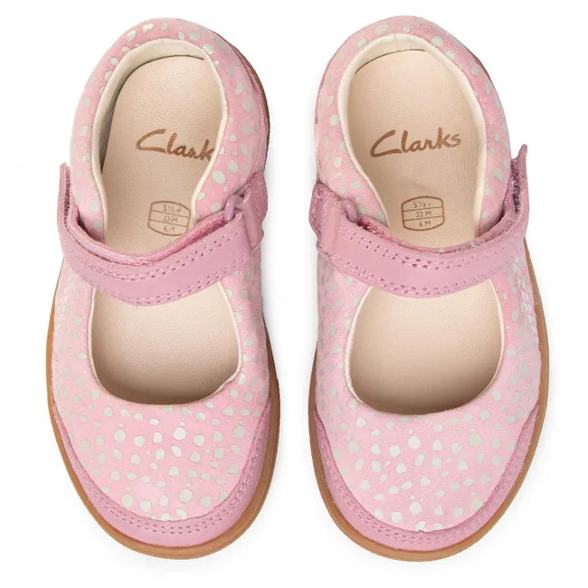 Clarks FLASH BRIGHT DUSTY PINK