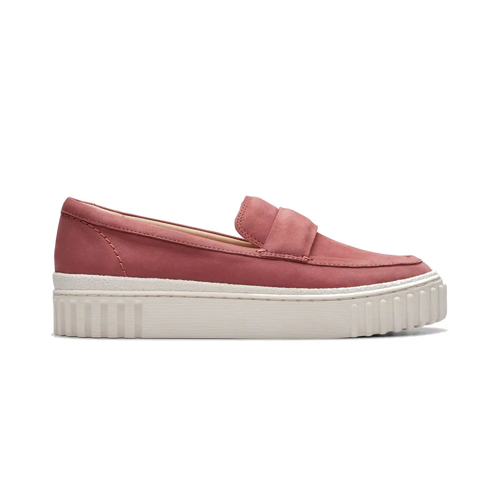 CLARKS MAYHILL COVE DUSTY ROSE NUBUCK - WOMENS