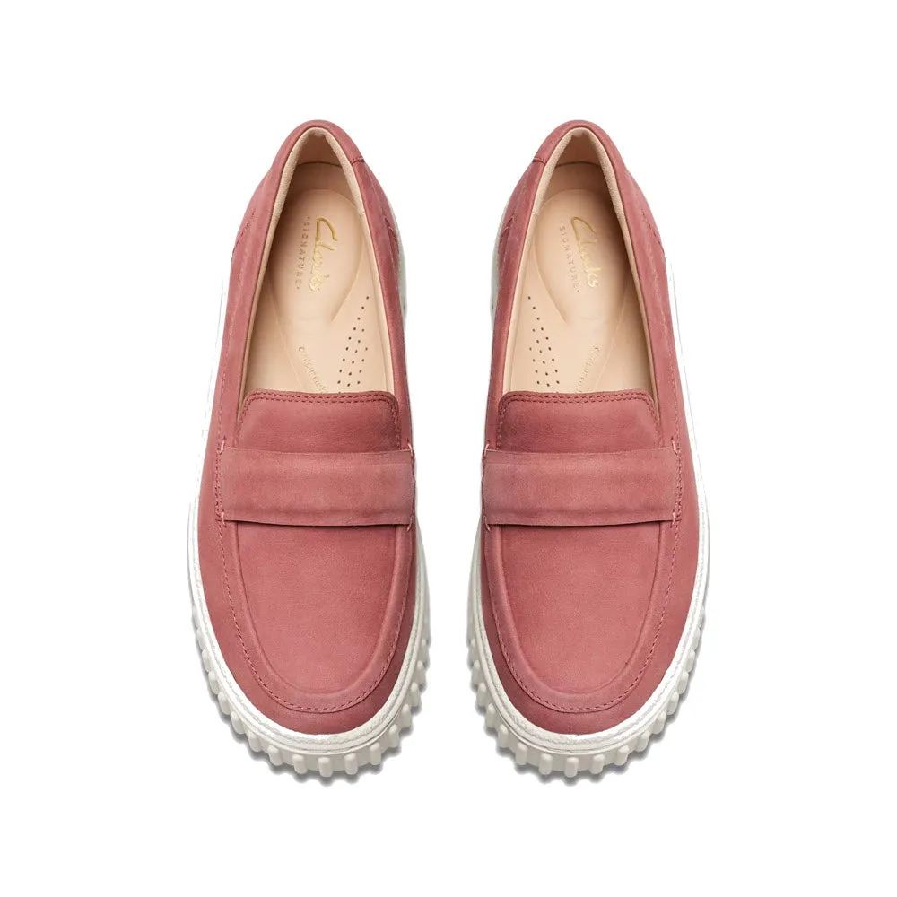 CLARKS MAYHILL COVE DUSTY ROSE NUBUCK - WOMENS