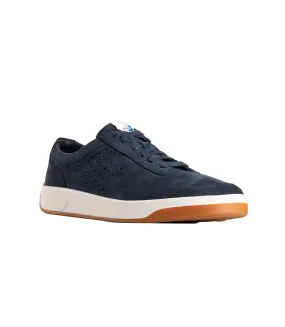 Clarks Mens Hero Air Lace Leather Trainers (Navy) - UTCK110