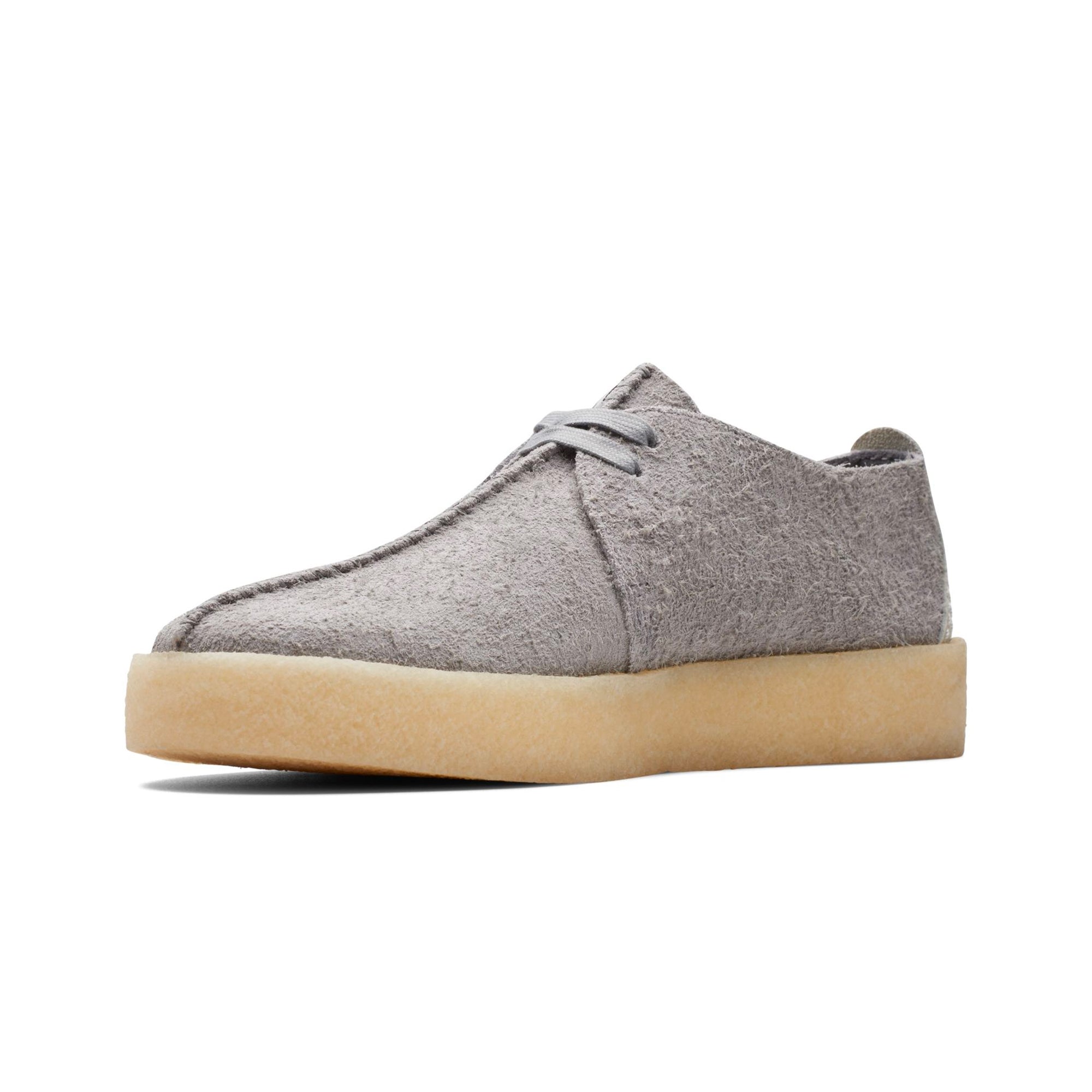 Clarks Originals Trek Cup - Grey Hairy Suede