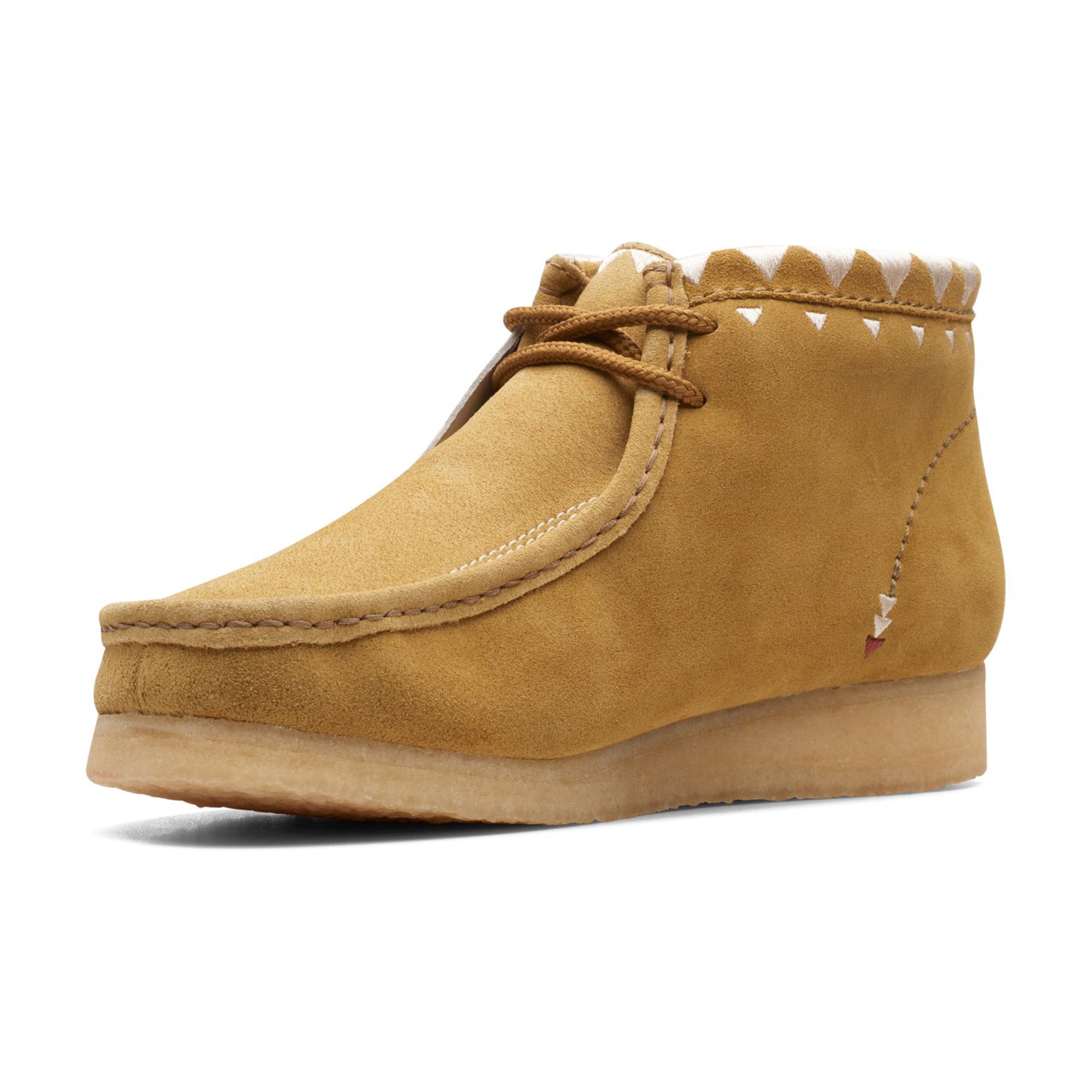 Clarks Originals Wallabee Boot Winter Lined - Oakmoss Suede