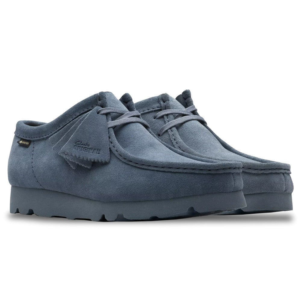 Clarks Originals Wallabee GORE-TEX - Blue/Grey Suede