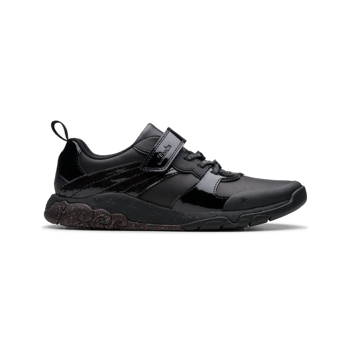 Clarks - Tidal Flare Bungee 261782886f - F Fit (black Patent Leather)