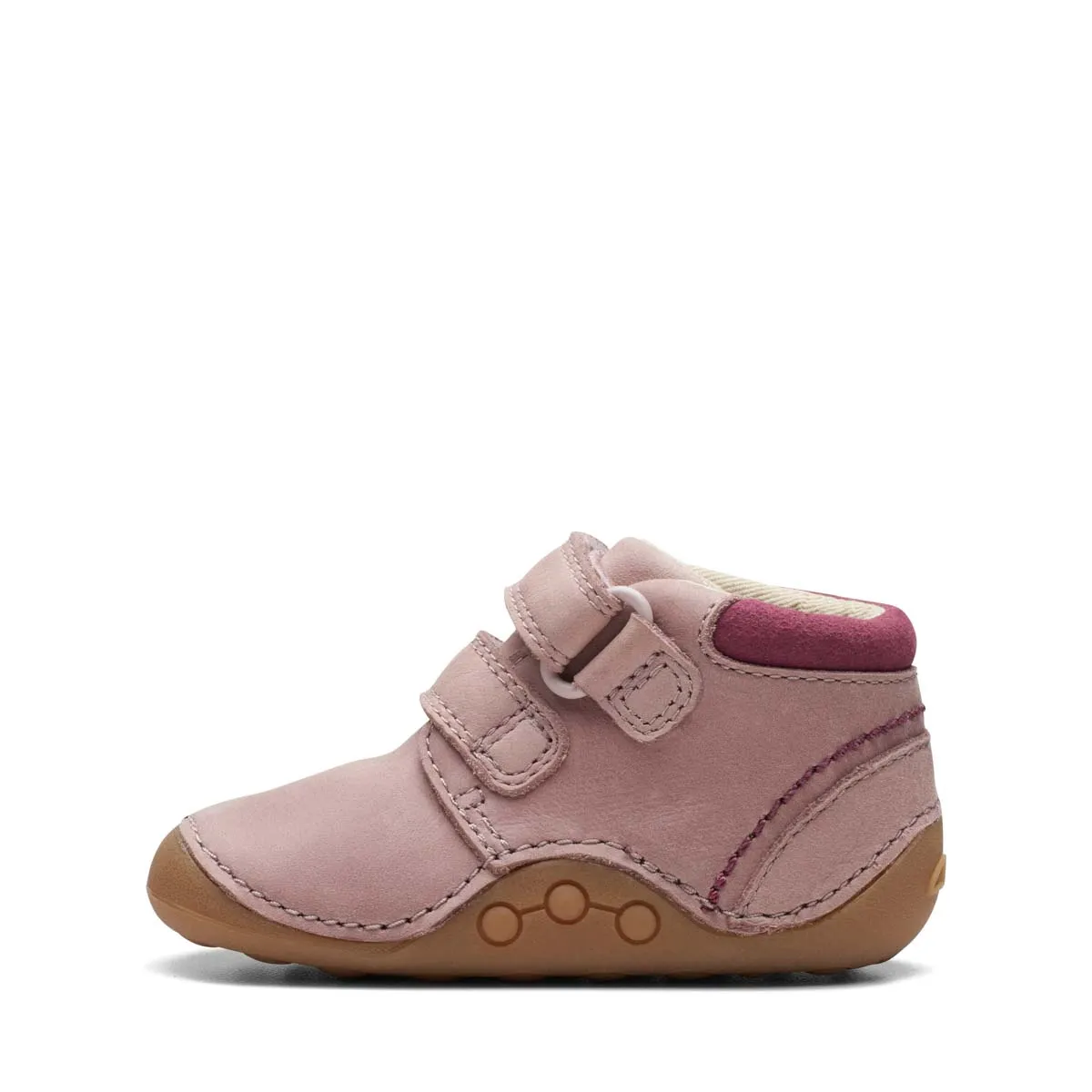 Clarks - Tiny Play Boot 261754506f - F Fit (pink Leather)