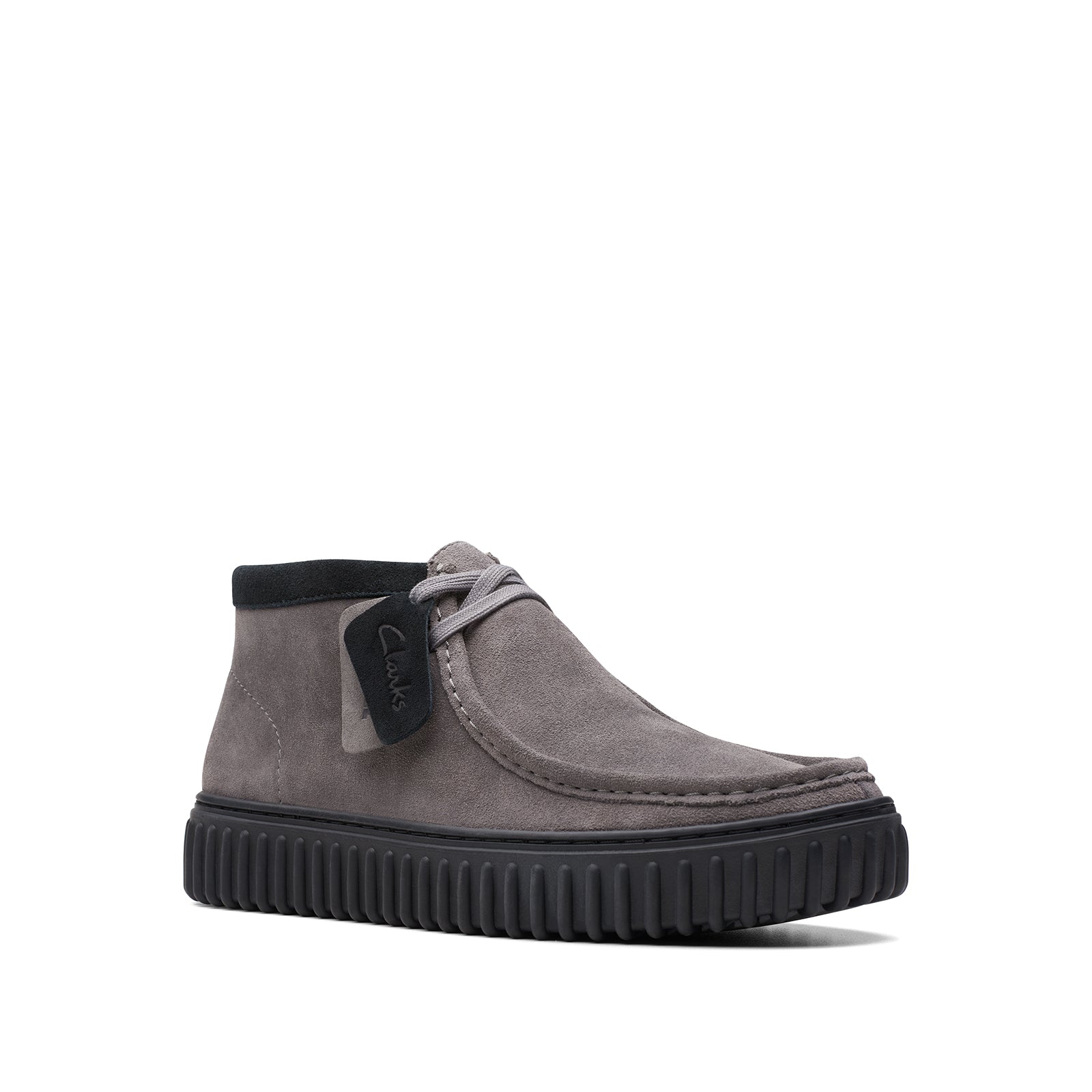 Clarks Torhill Hi 73598 (Dark Grey Suede)