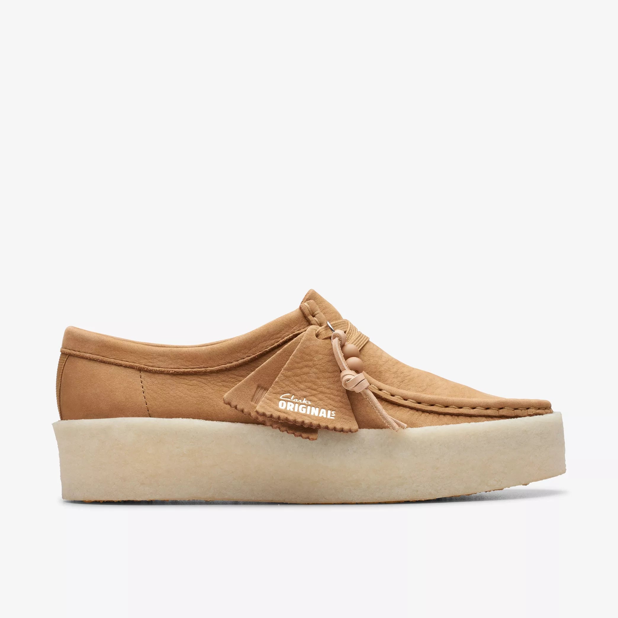 Clarks Wallabee Cup Mid Tan Nubuck