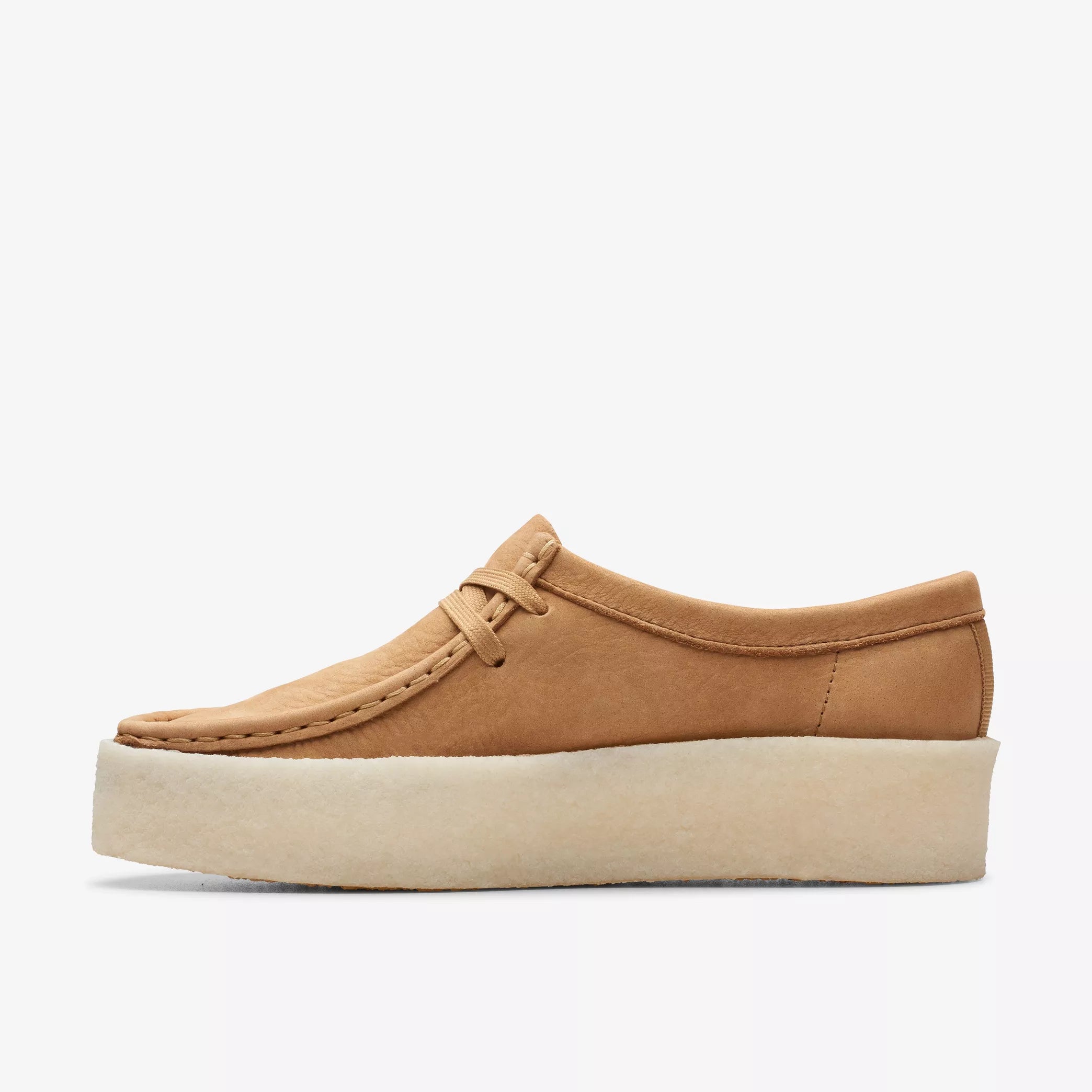 Clarks Wallabee Cup Mid Tan Nubuck