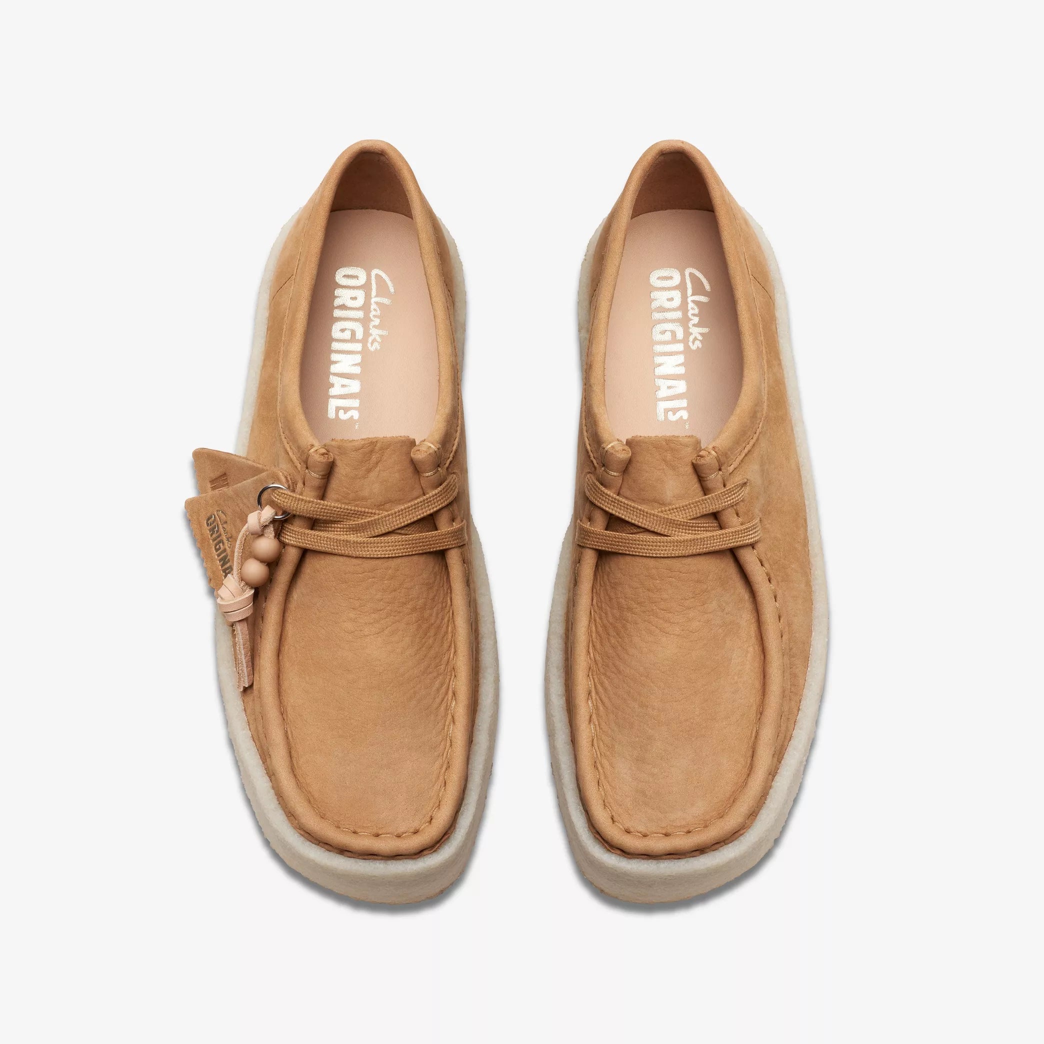 Clarks Wallabee Cup Mid Tan Nubuck