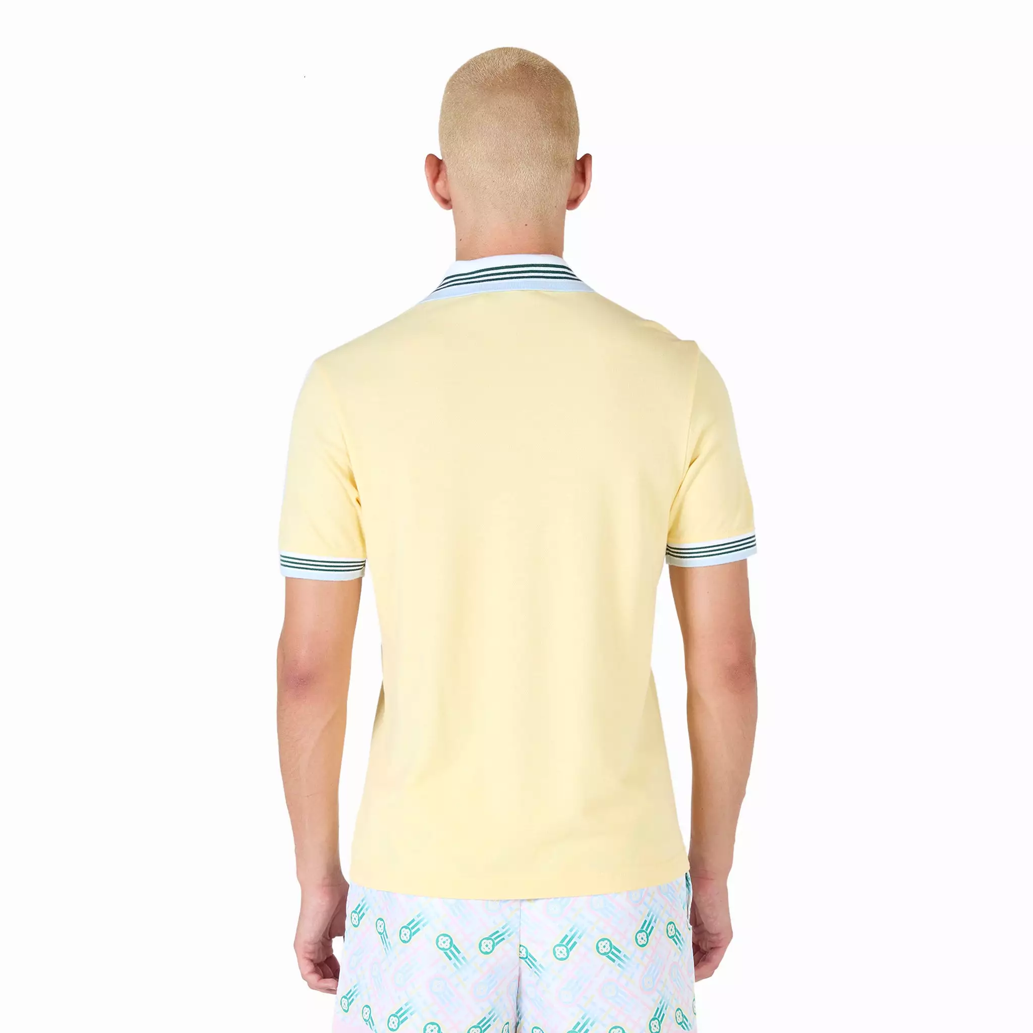 Classic Pique Polo Pale Yellow