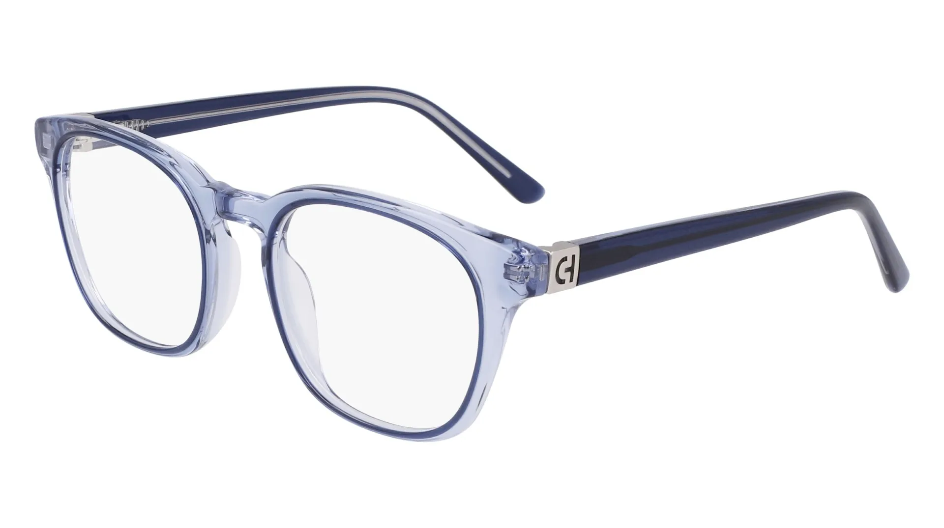 Cole Haan CH4500 416 Eyeglasses Blue Crystal Full Rim Square Shape 50-19-140