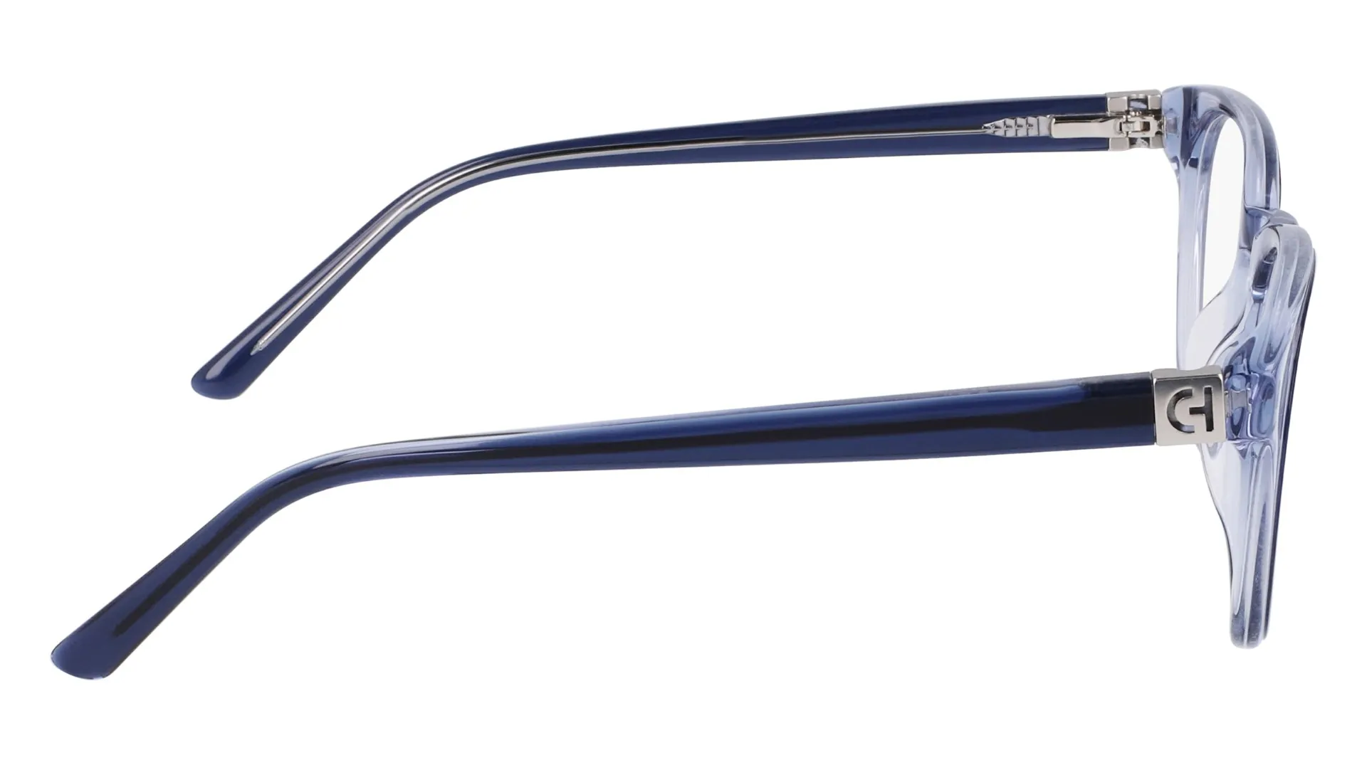 Cole Haan CH4500 416 Eyeglasses Blue Crystal Full Rim Square Shape 50-19-140