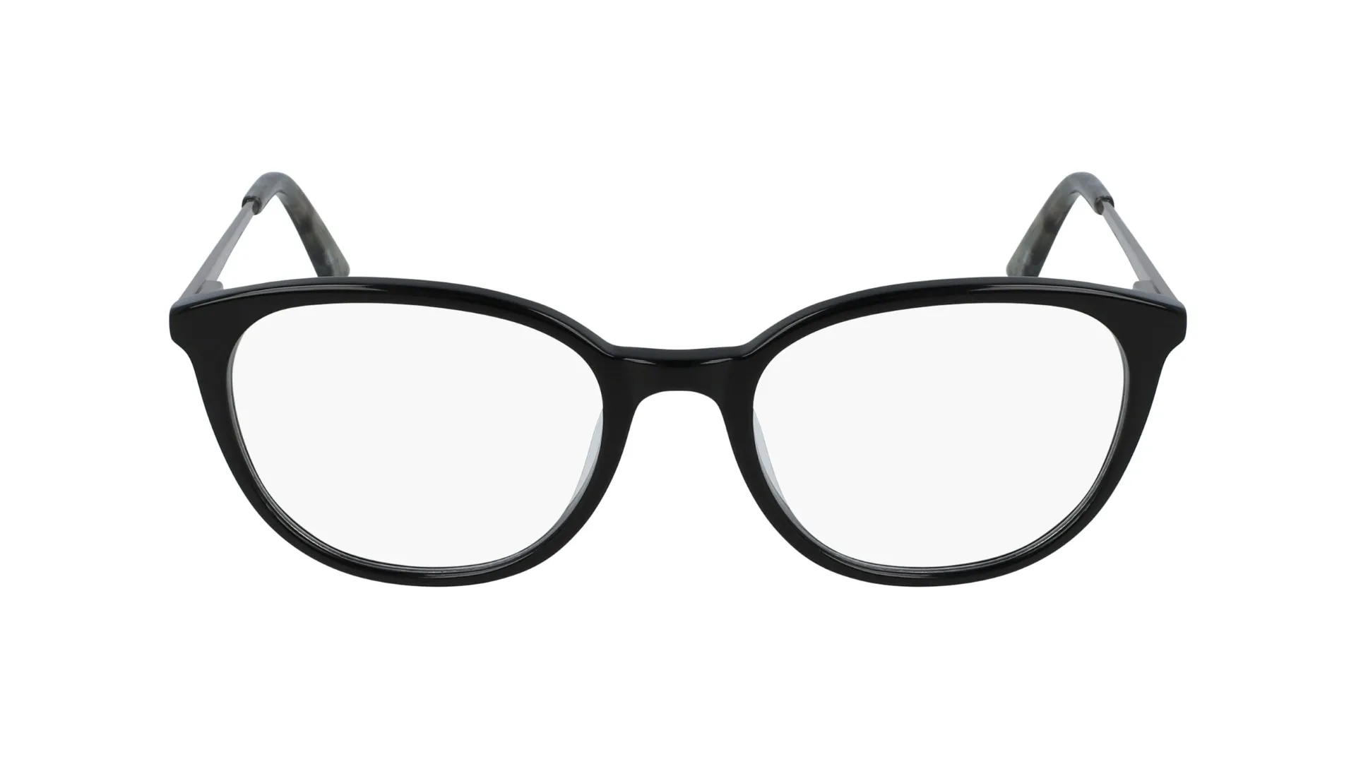 Cole Haan CH5041 001 Eyeglasses Women's Black Full Rim Round Shape 52-18-135