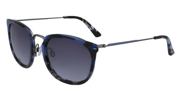 Cole Haan CH6500 414 Sunglasses Men's Navy Tortoise/Blue 53-21-140