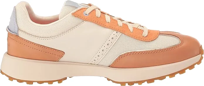 Cole Haan Grand Crosscourt Medow Runner Birch/Nylon Natural Tan/Tangerine Suede