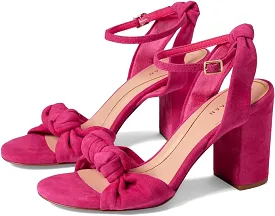 Cole Haan Kaycee Pink Peacock Eco Flora/Dark Natural Outsole Heeled Sandals