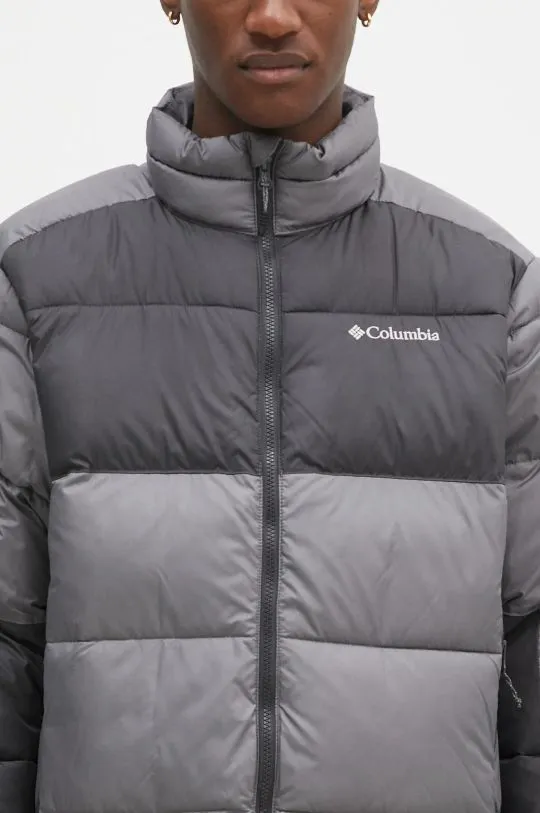 Columbia jacket men's gray color