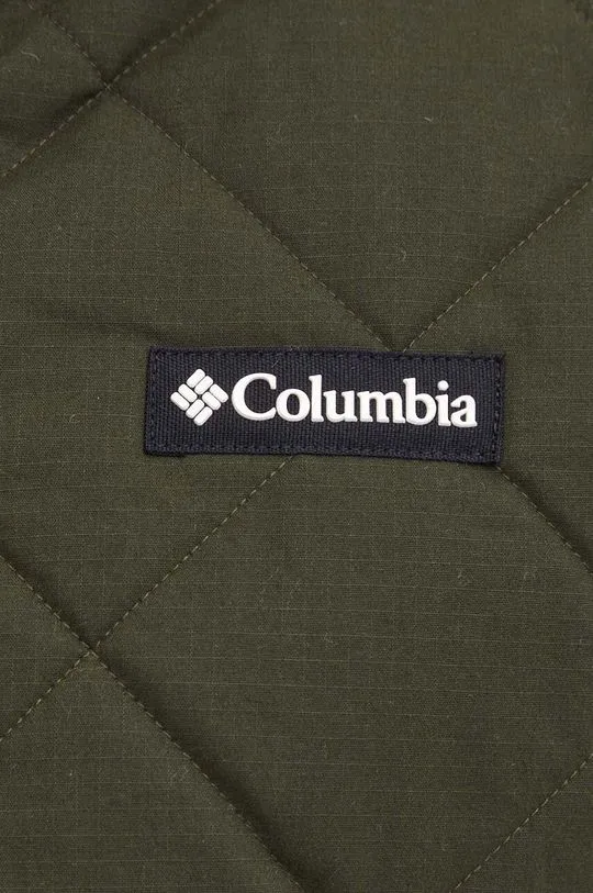 Columbia jacket Rad Padded men's green color 2071251