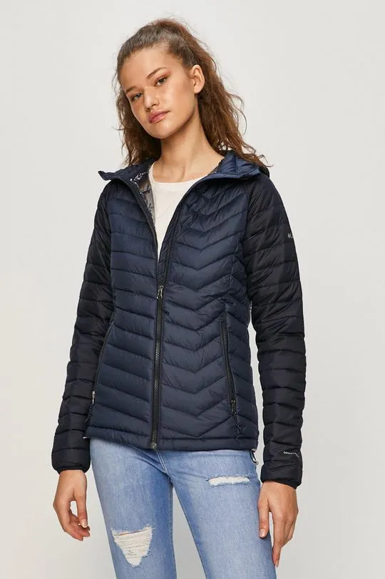 Columbia jacket women's navy blue color