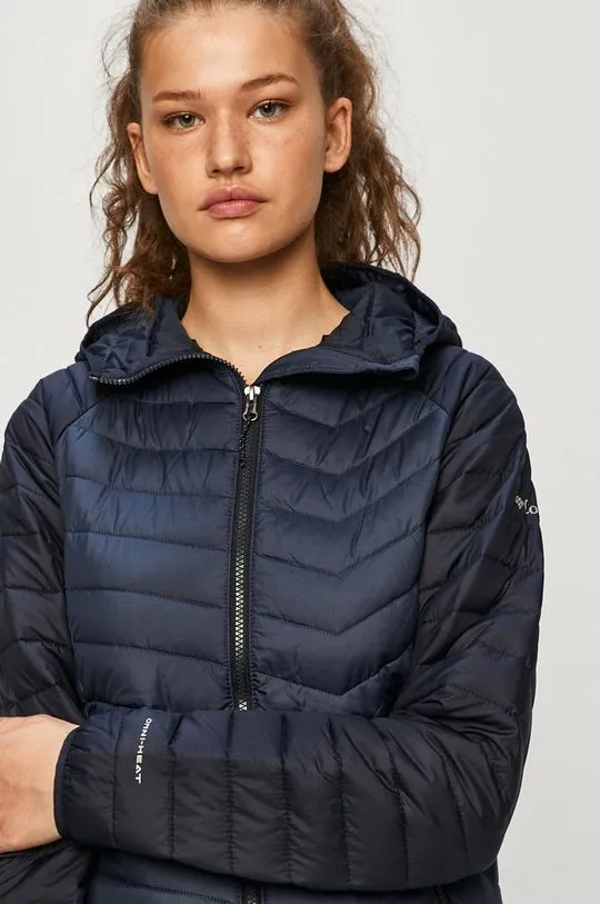 Columbia jacket women's navy blue color