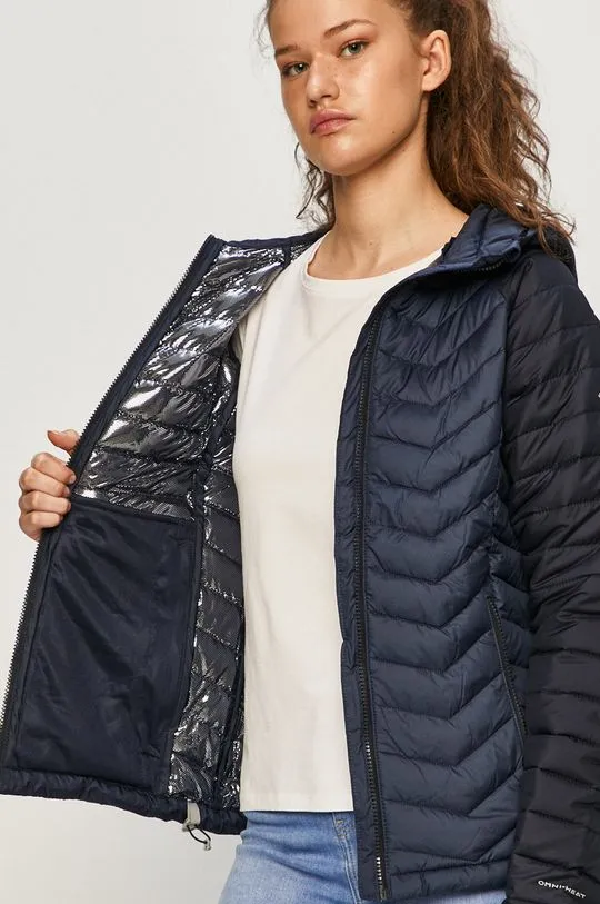 Columbia jacket women's navy blue color