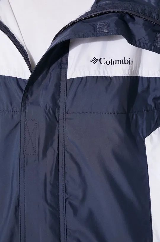 Columbia outdoor jacket Flash Challenger navy blue color