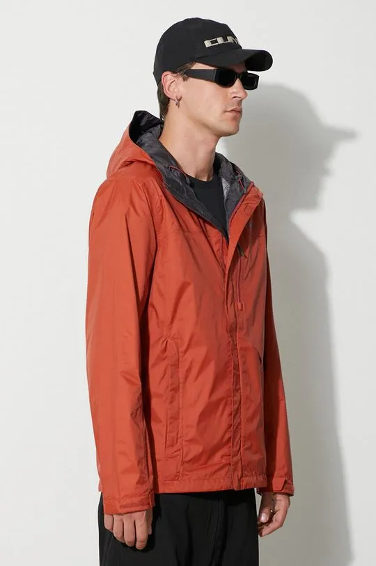 Columbia outdoor jacket Pouring Adventure II red color