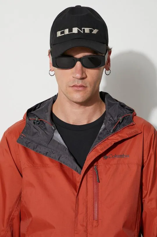 Columbia outdoor jacket Pouring Adventure II red color