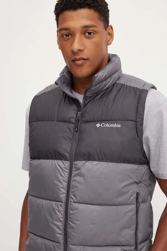 Columbia vest Pike Lake II men’s gray color