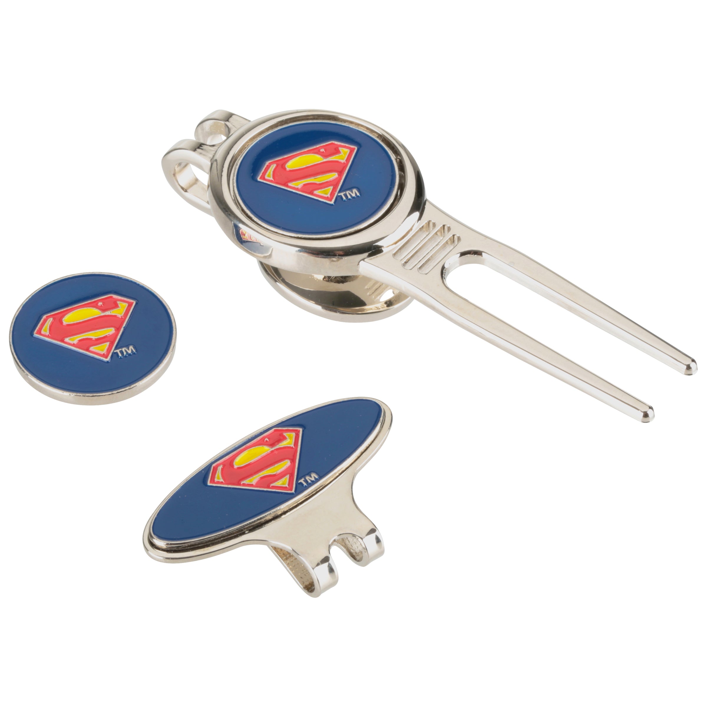 Creative Covers DC Comic Super Heroes Divot Tool and Ball Marker Set