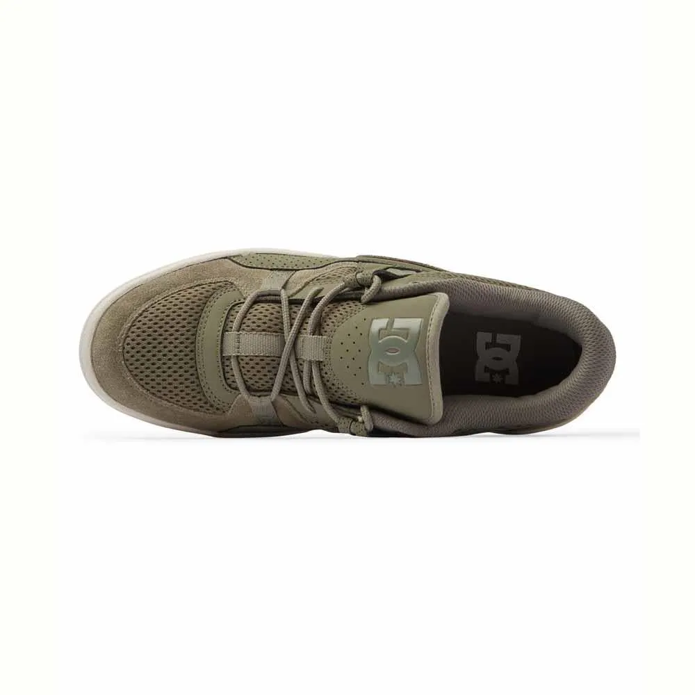 Dc Shoes Construct Army Olive Skate Shoes