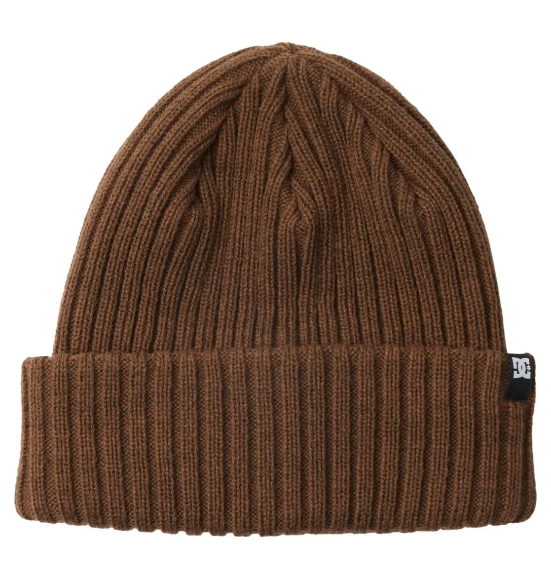 DC Shoes Fish N Destroy 2 Beanie Dark Earth Brown