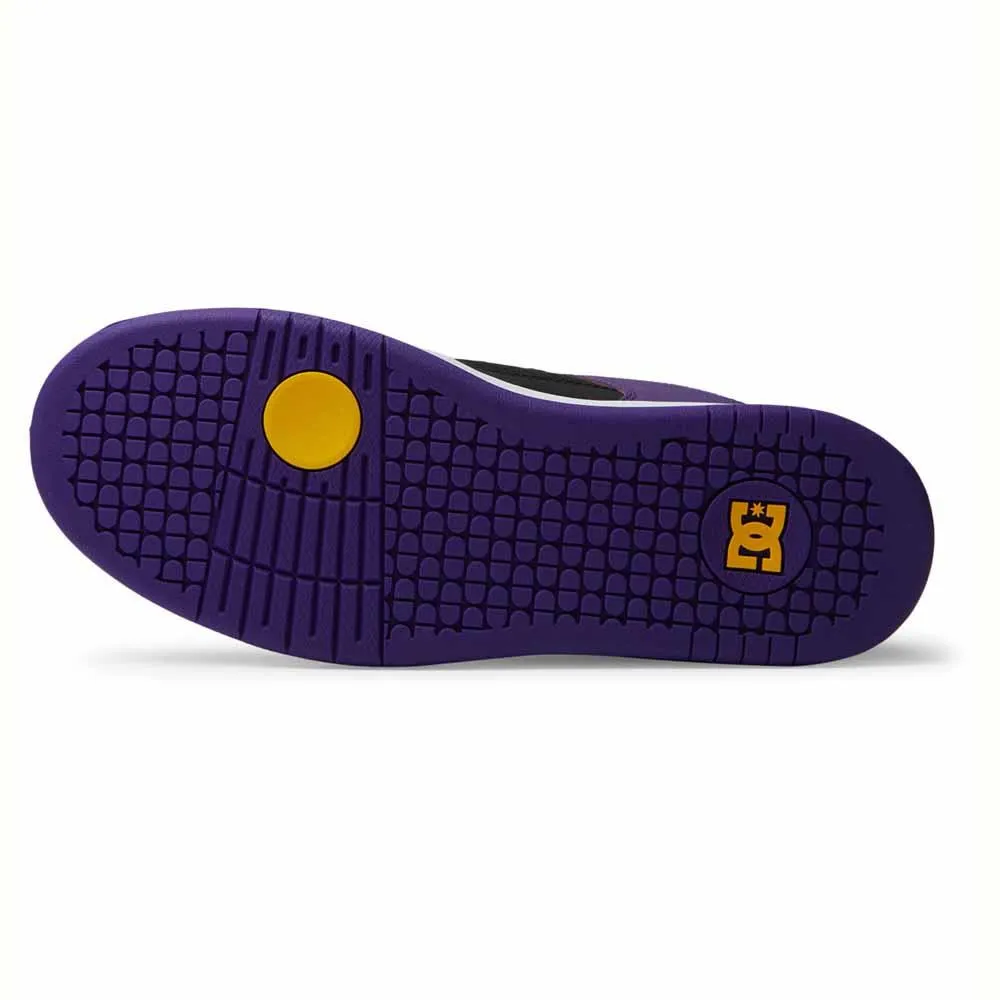 DC Shoes Manteca 4 Black Purple Orange Skate Shoes