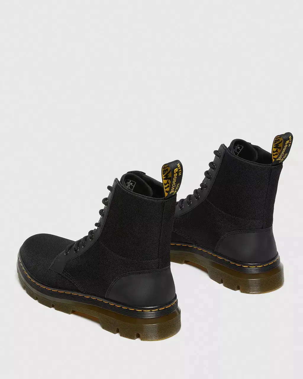 Doc Martens UNISEX COMBS POLY CASUAL BOOTS (Black — EXTRA TOUGH POLY+RUBBERY)