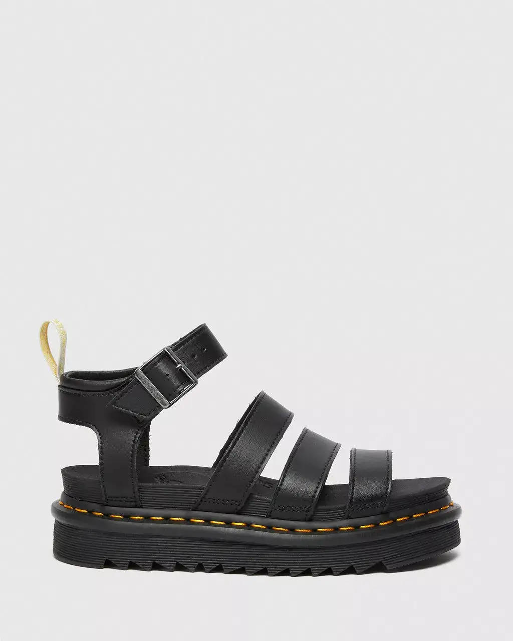 Doc Martens Women's VEGAN BLAIRE FELIX GLADIATOR SANDALS (Black Rub Off)