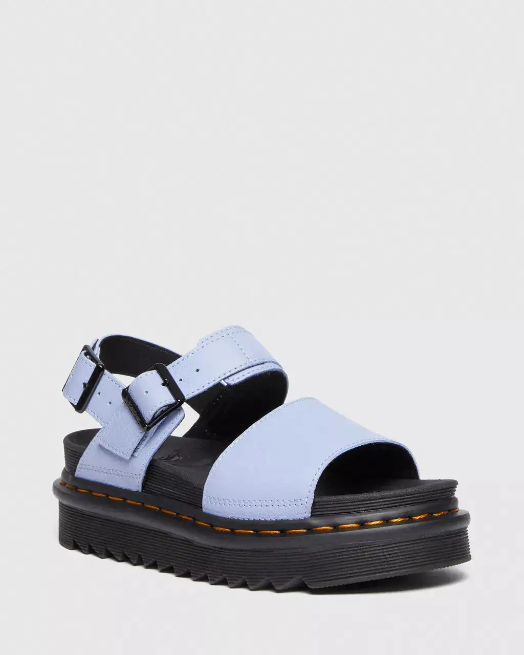 Doc Martens Women's VOSS PISA LEATHER STRAP SANDALS (Zen Blue)