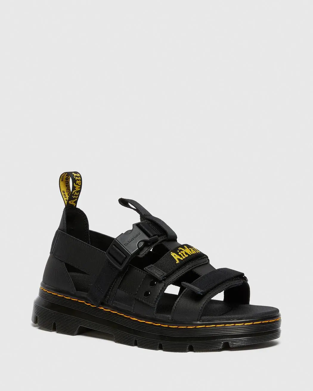 Dr. Martens UNISEX PEARSON WEBBING SANDALS (Black Element)