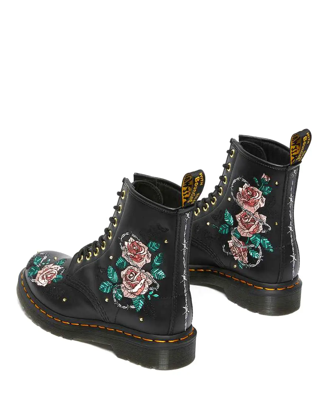 DR.MARTENS 1460 Vonda Floral Women | Black Nappa (26980001)