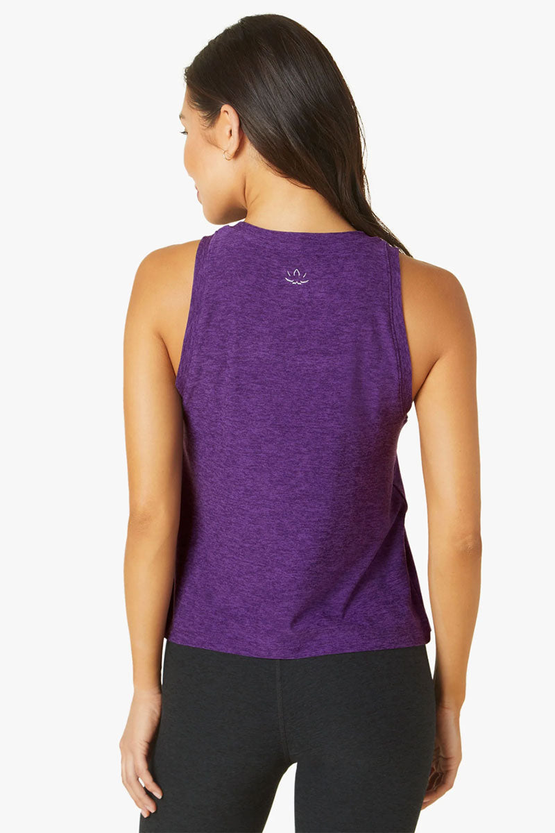 Featherweight Rebalance Tank - Purple Dahlia Heather