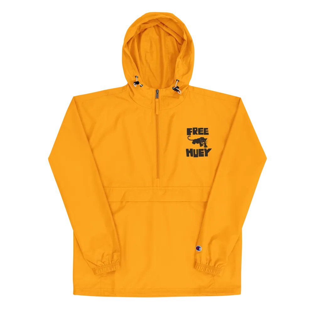 Free Huey Embroidered Champion Pullover Jacket