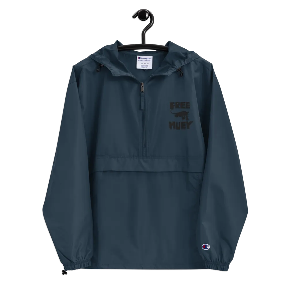 Free Huey Embroidered Champion Pullover Jacket