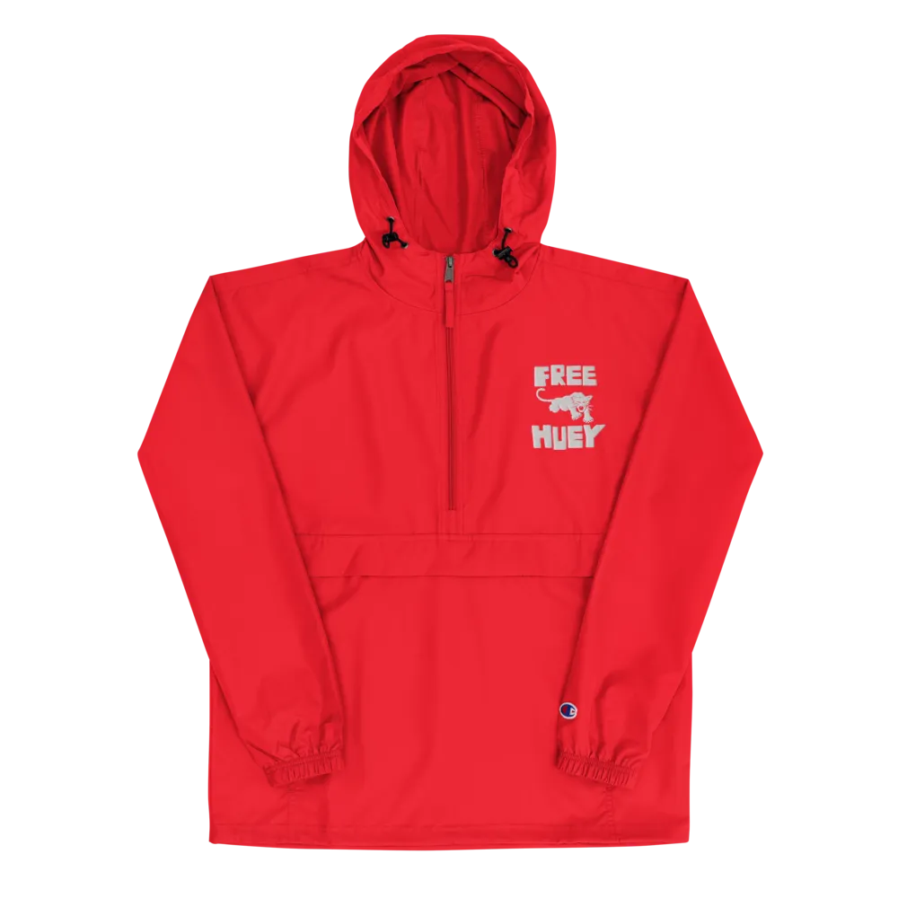 Free Huey Embroidered Champion Pullover Jacket