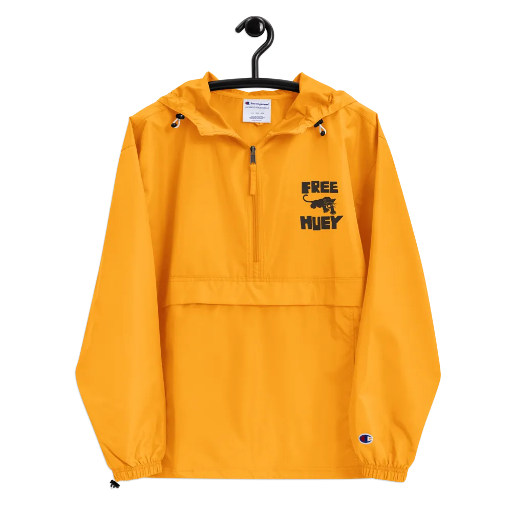 Free Huey Embroidered Champion Pullover Jacket