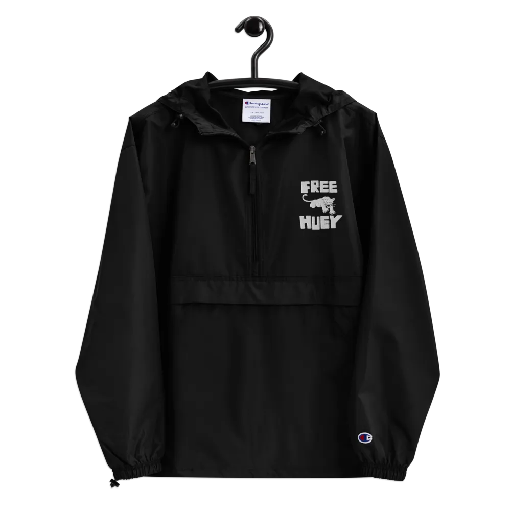 Free Huey Embroidered Champion Pullover Jacket