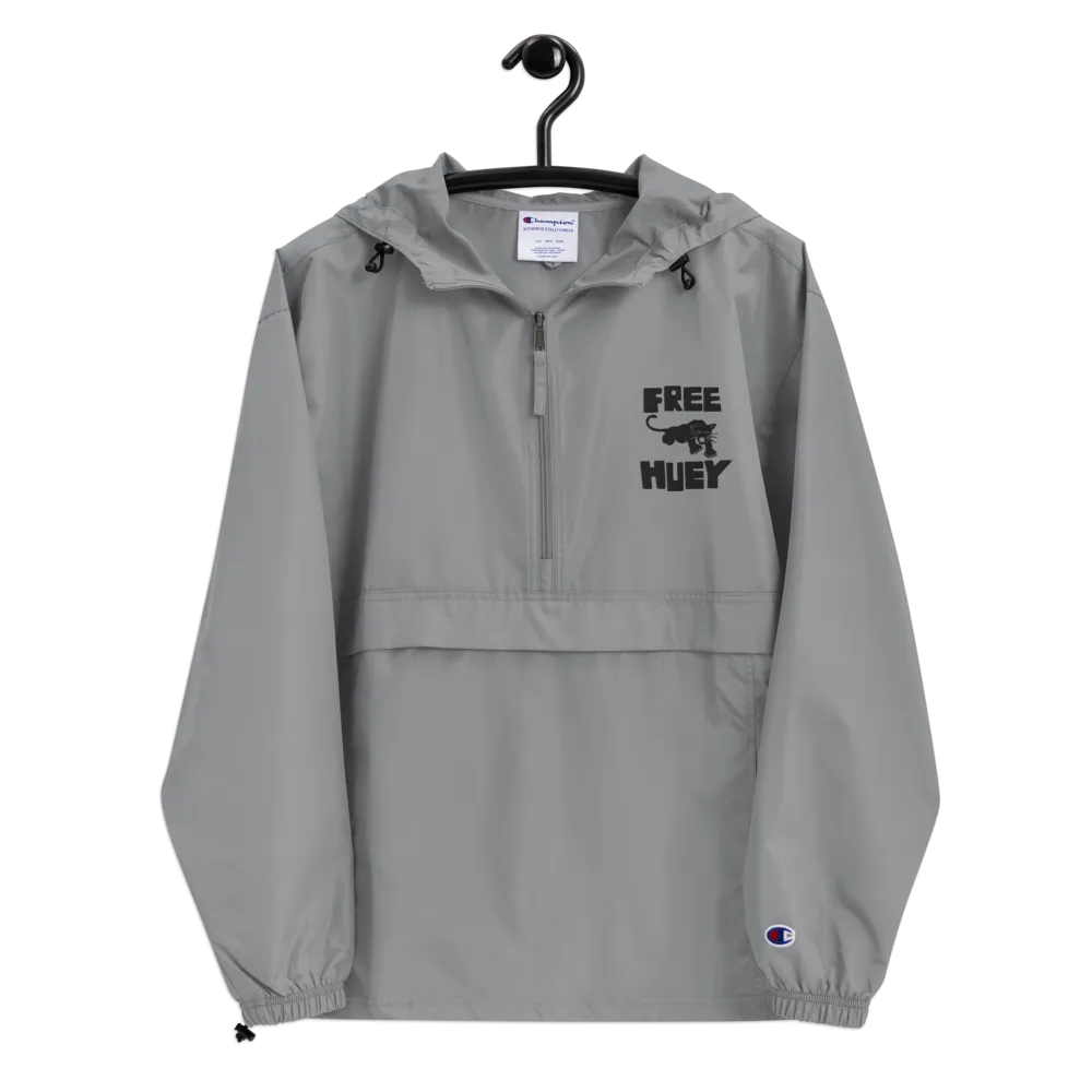 Free Huey Embroidered Champion Pullover Jacket